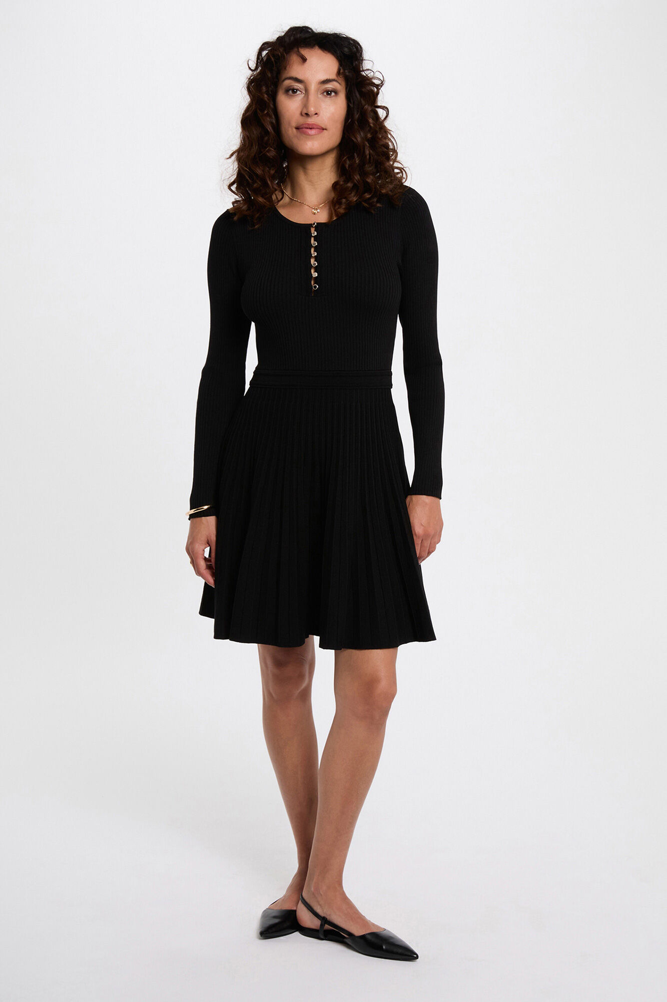 Morgan Vestido curto justo