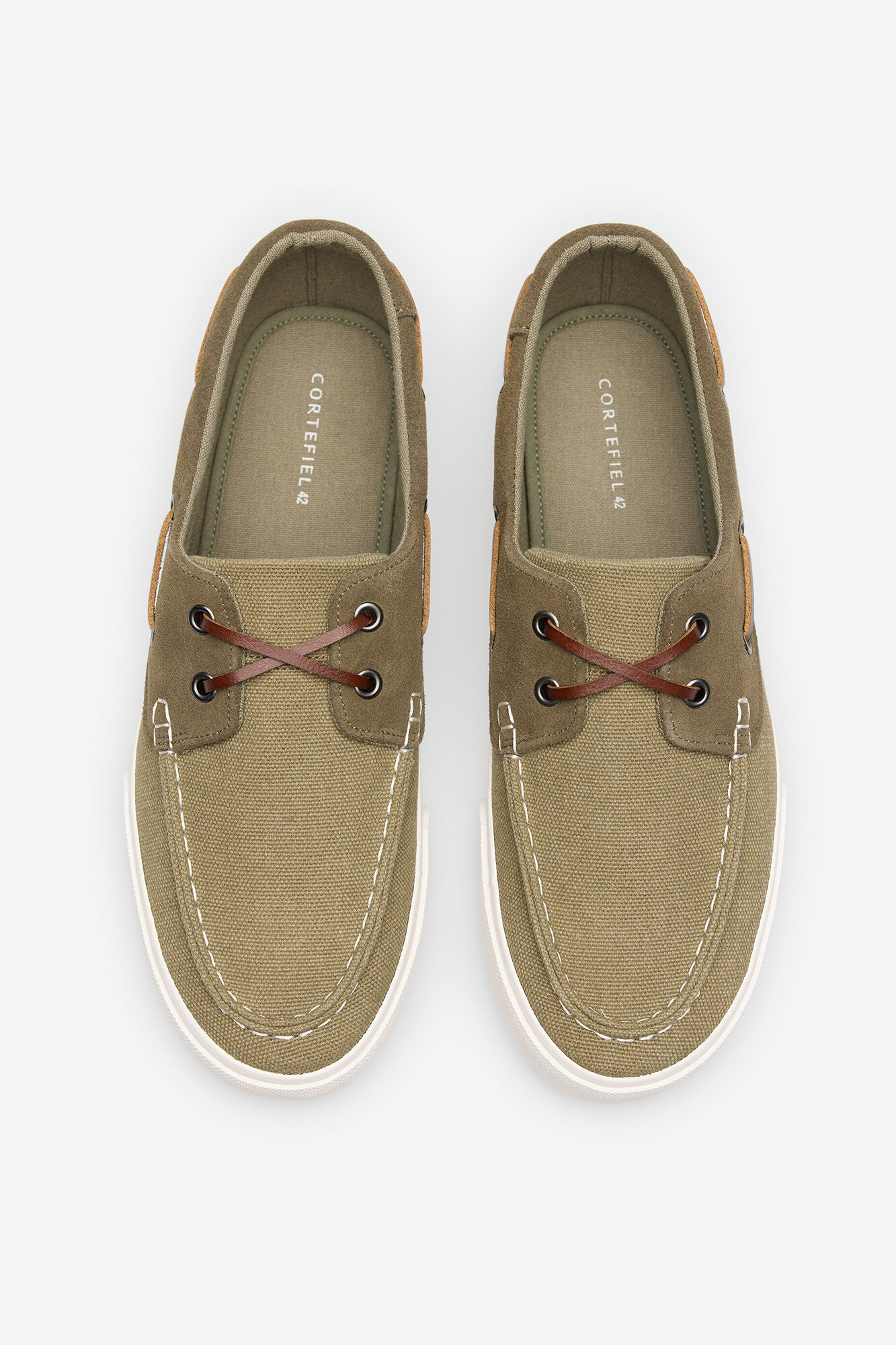 Cortefiel Leather boat shoe