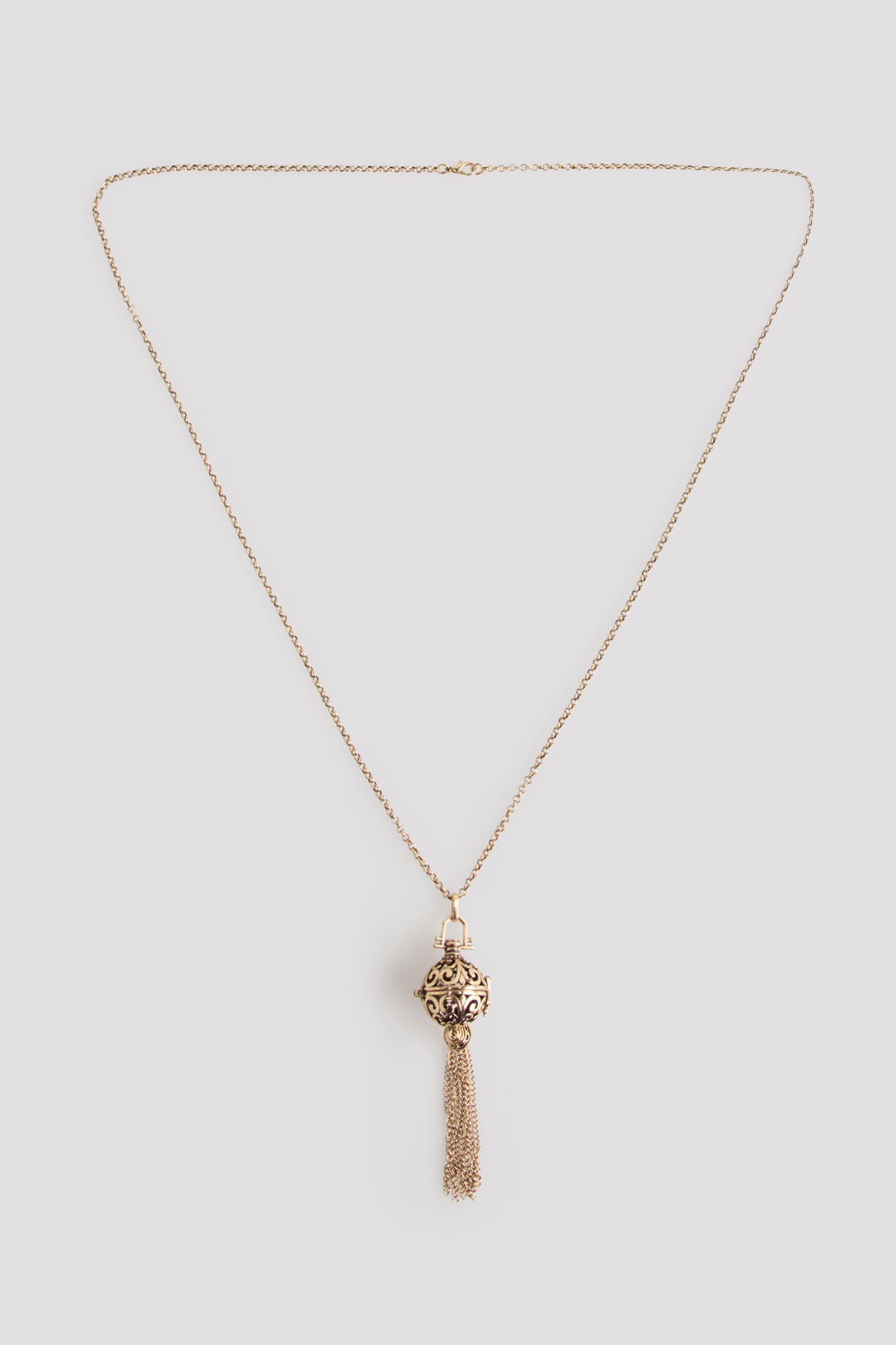 Cortefiel Metallic sphere necklace