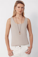 Cortefiel Al&ccedil;as b&aacute;sica Tostado