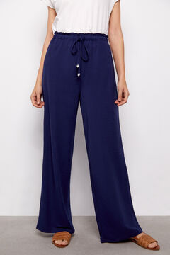 Cortefiel -Palazzo trousers Blue jeans