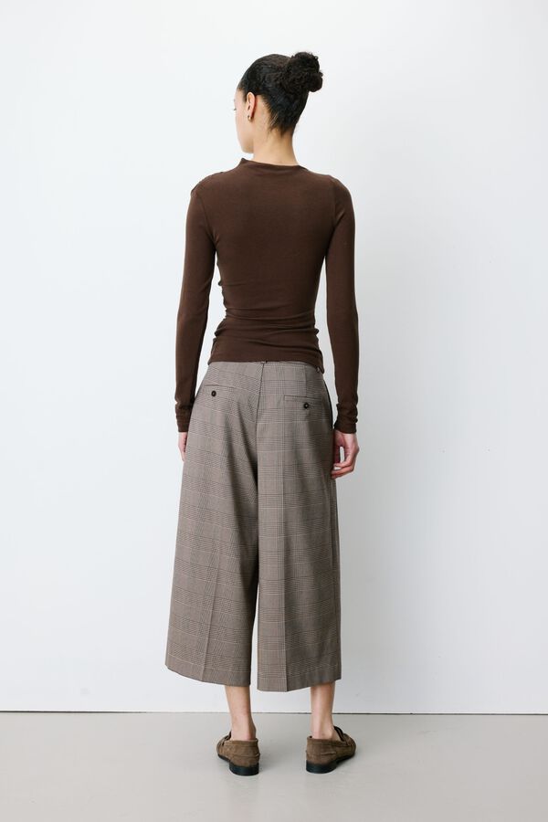 Grace & Mila Aurygny long sleeve T-shirt Dark brown