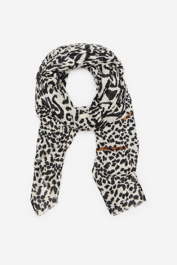 Cortefiel Ethnic scarf Black