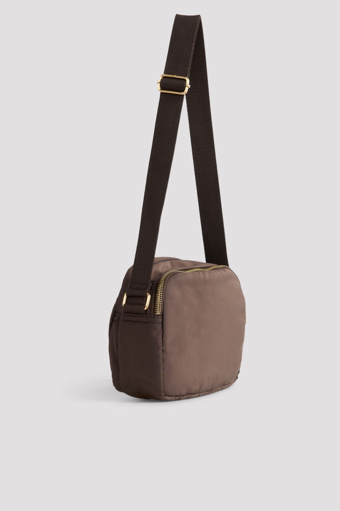 Cortefiel Puffer fabric crossbody bag