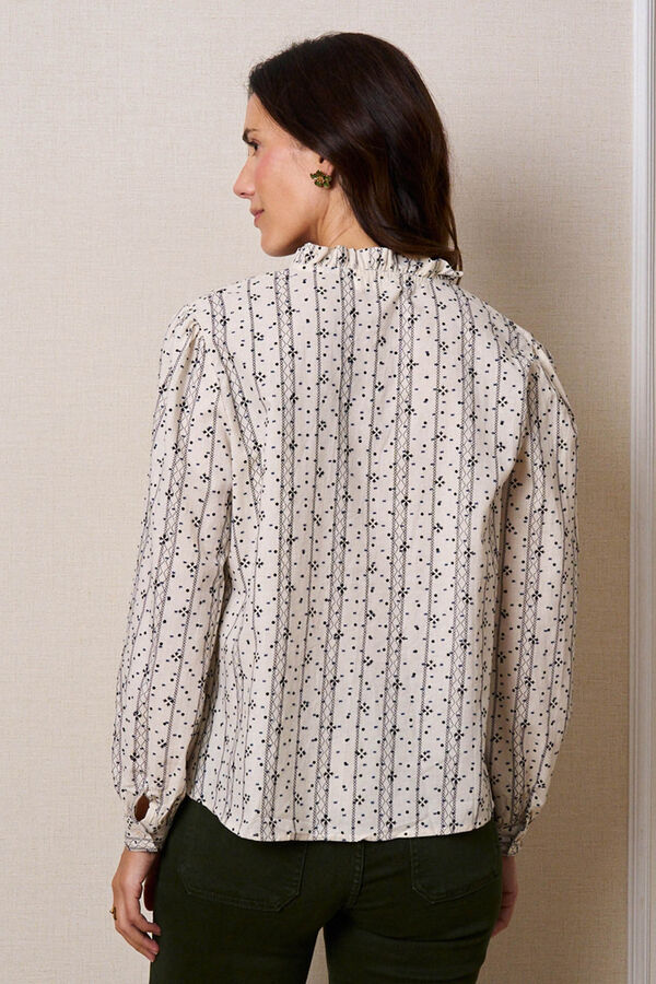 Polín Et Moi Blusa bordada Debi Tostado