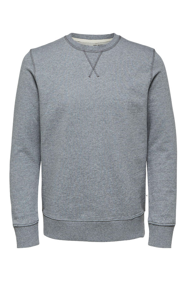 Cortefiel Organic sweatshirt Grey