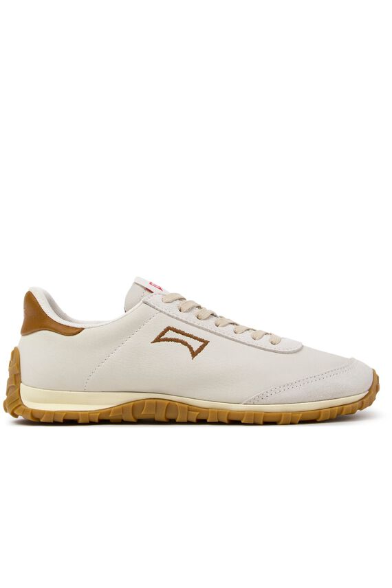 Zapatillas de ante y piel mujer
