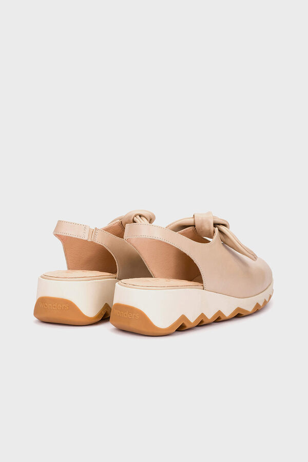 Wonders Sapatos Simon02 Tostado