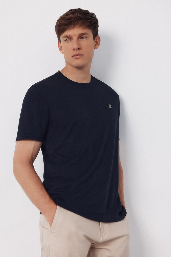 Cortefiel Coolmax&reg; T-shirt Navy