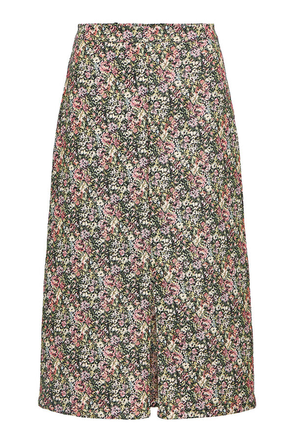 Object Saia estampada em jacquard Roxo