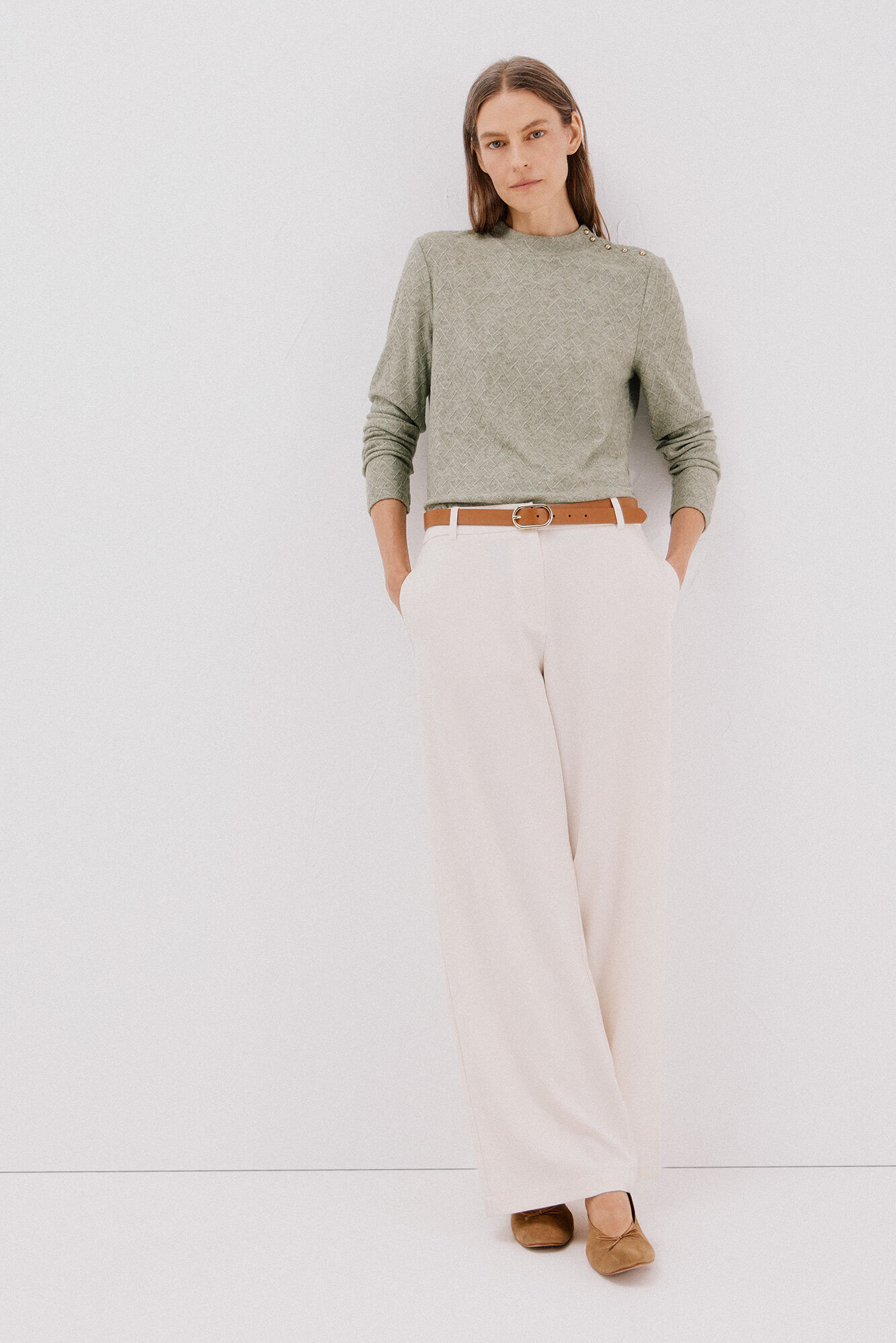 Cortefiel Top rhombus structure