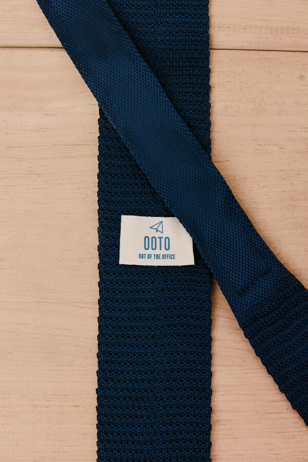 OOTO Gravata com estrutura Azul