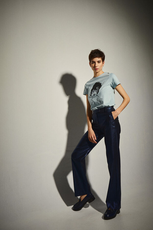 Dolores Promesas Camiseta Azul Celeste Dolores Promesas Azul