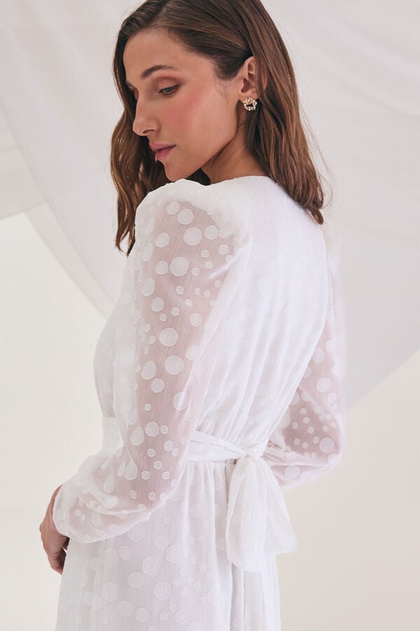 Pol&iacute;n Et Moi Amaia wedding dress White