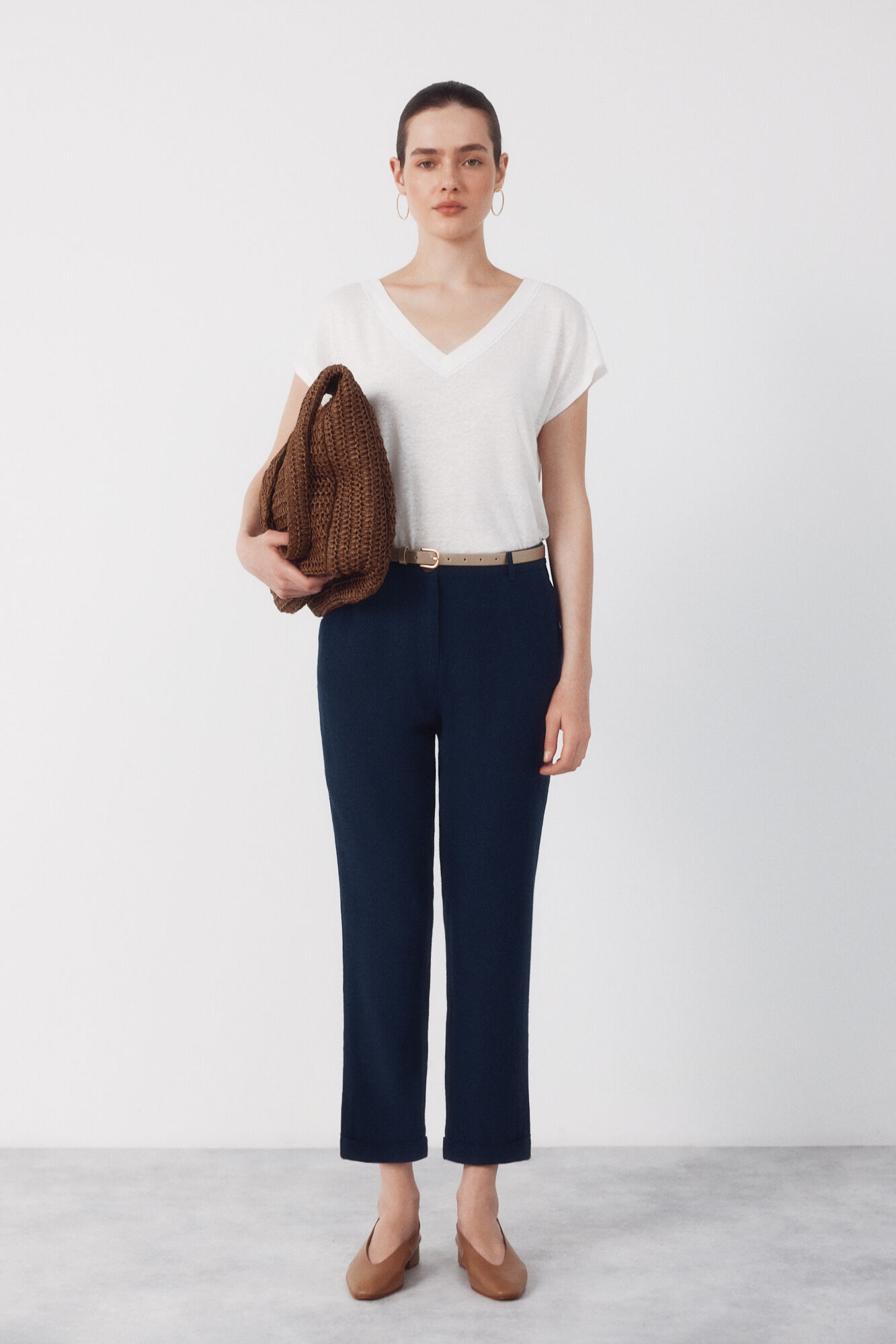 Cortefiel Linen trousers