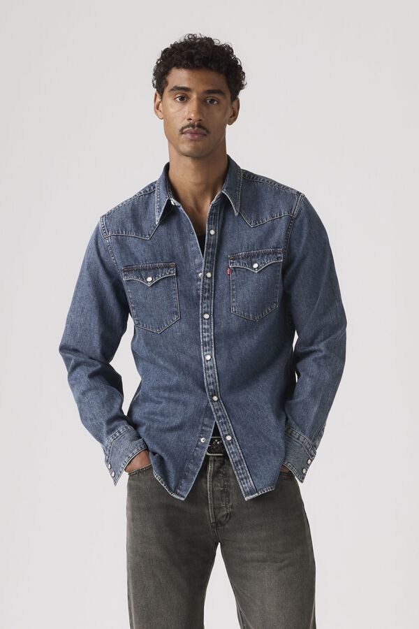 Levi's Camisa denim Levis&reg; Azul