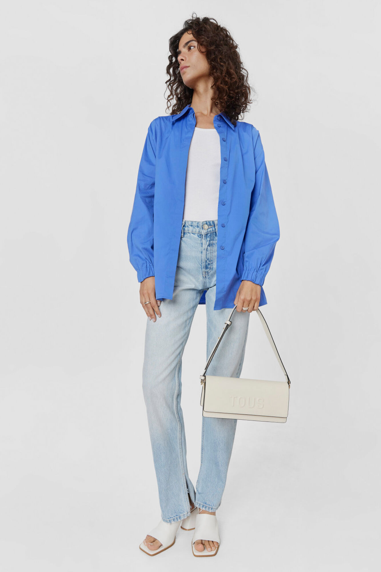 Ivory baguette bag clearance