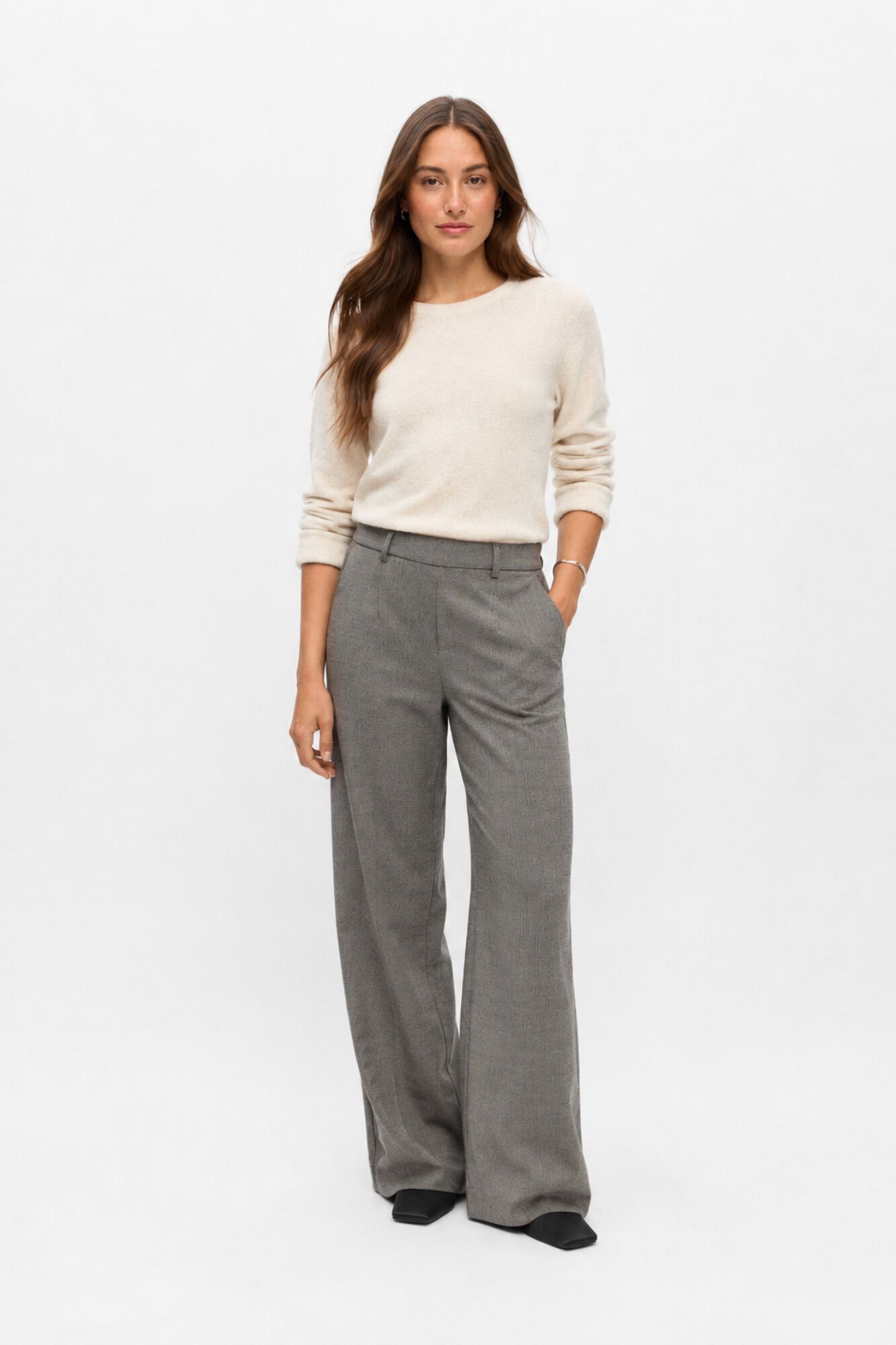 Object Striped tailored trousers