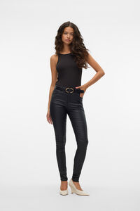 Vero Moda Calça com efeito encerado 