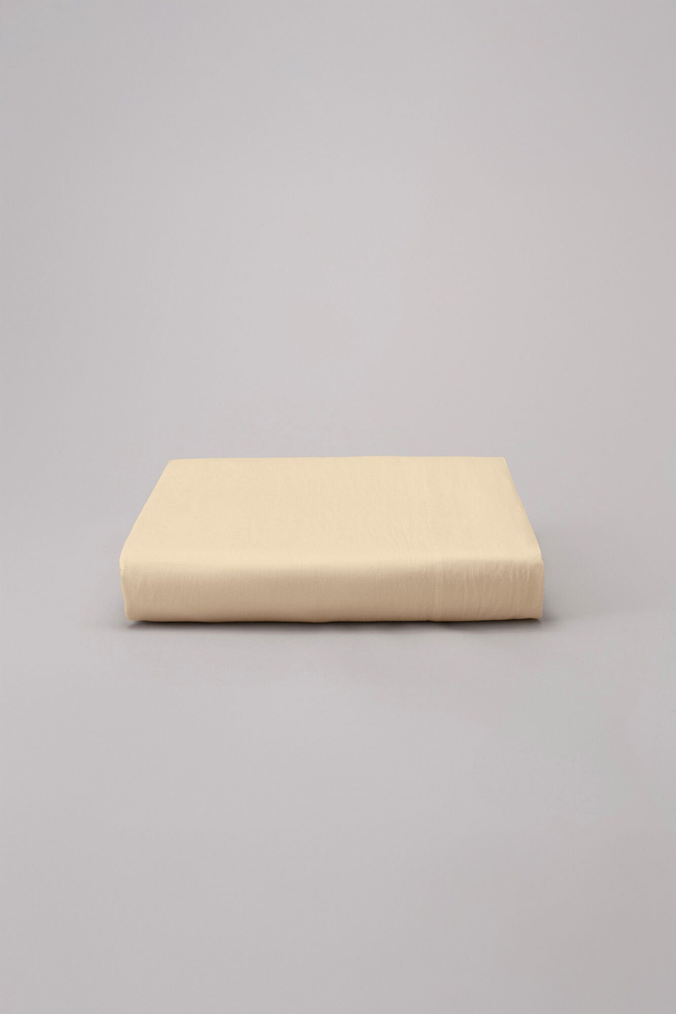 Bassols Len&ccedil;ol de cima de algod&atilde;o lavado fosco Sahara