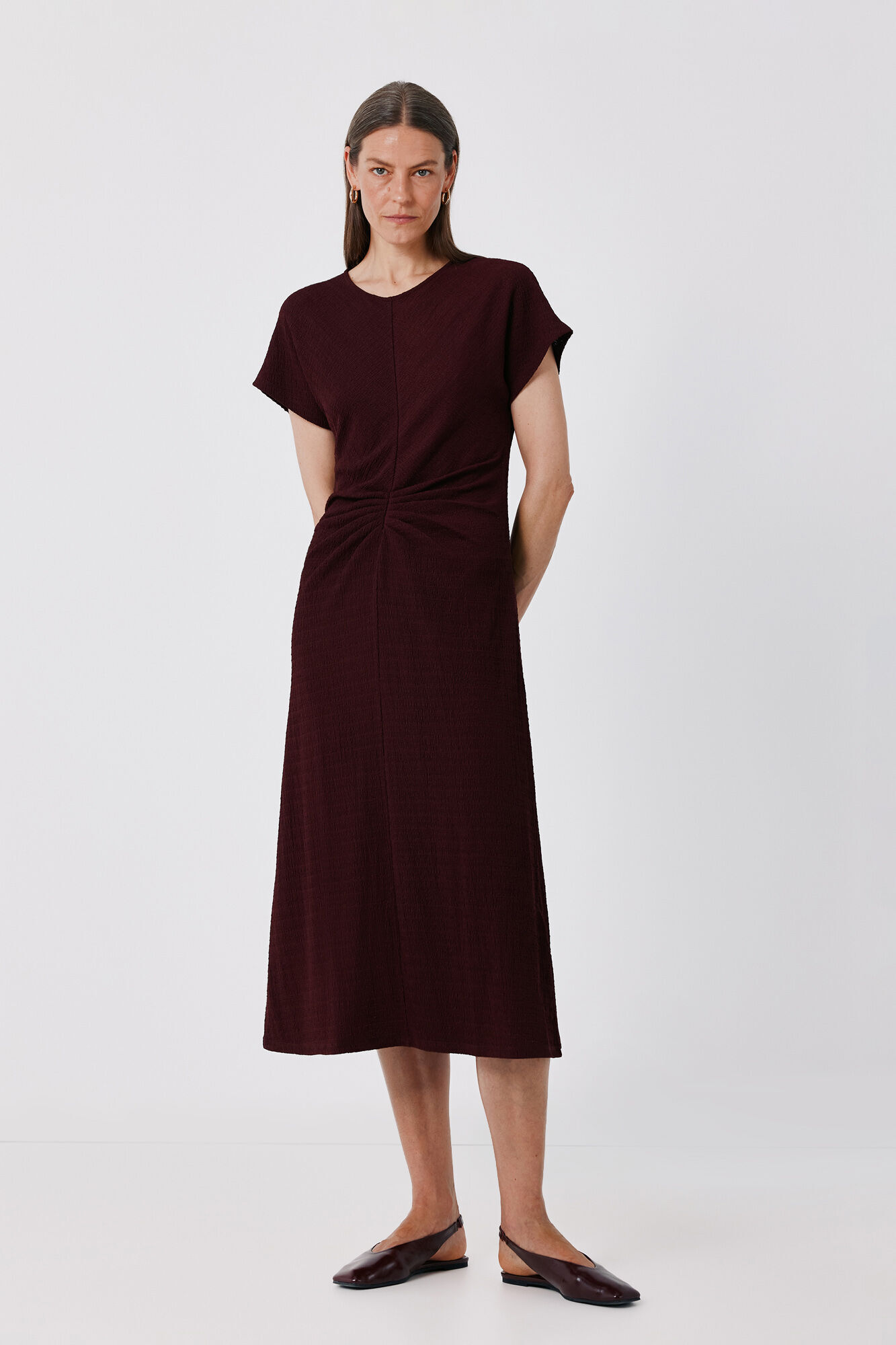 Cortefiel Vestido frunce