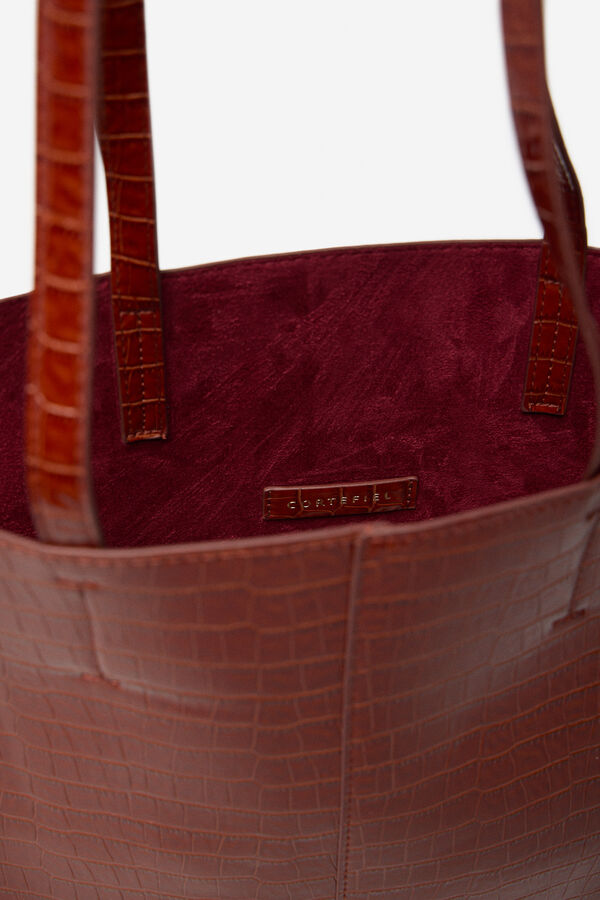 Cortefiel Bolsa shopper com textura animal Granada