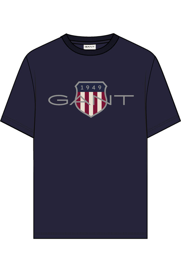Gant Camiseta Archive Shield Azul marino