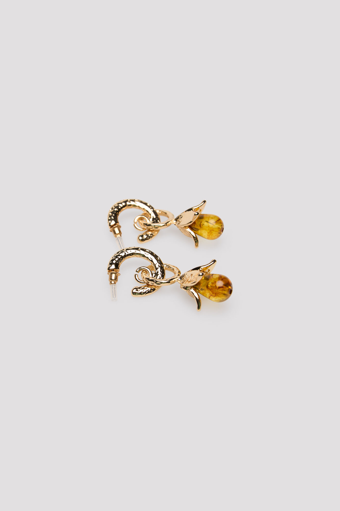 Cortefiel Hammered ring pendant
