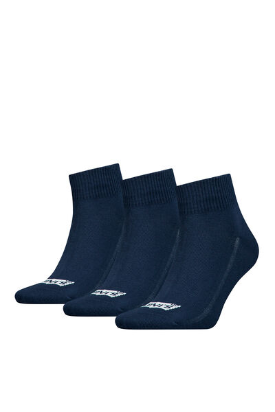 Cortefiel Levi's® 3 Pack Crew socks Navy