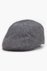 Levi's Gorro inglês mistura de lã Cinzento
