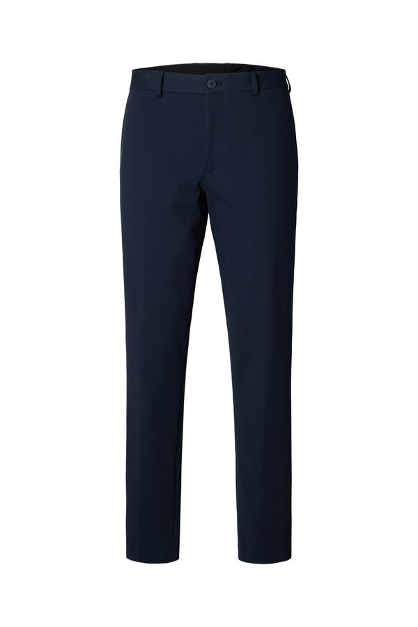 Selected Cal&ccedil;a formal Slim Fit Azul