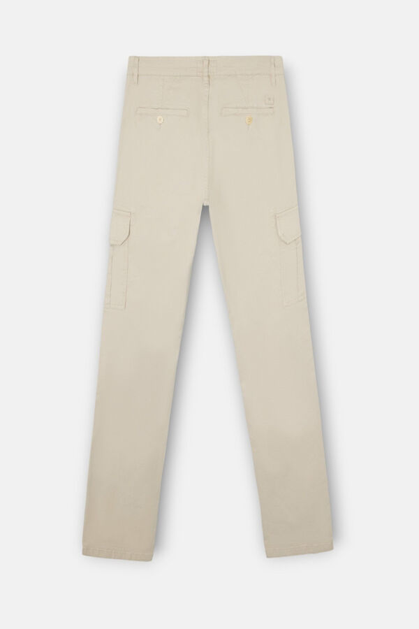 Silbon Calça cargo casual Tostado