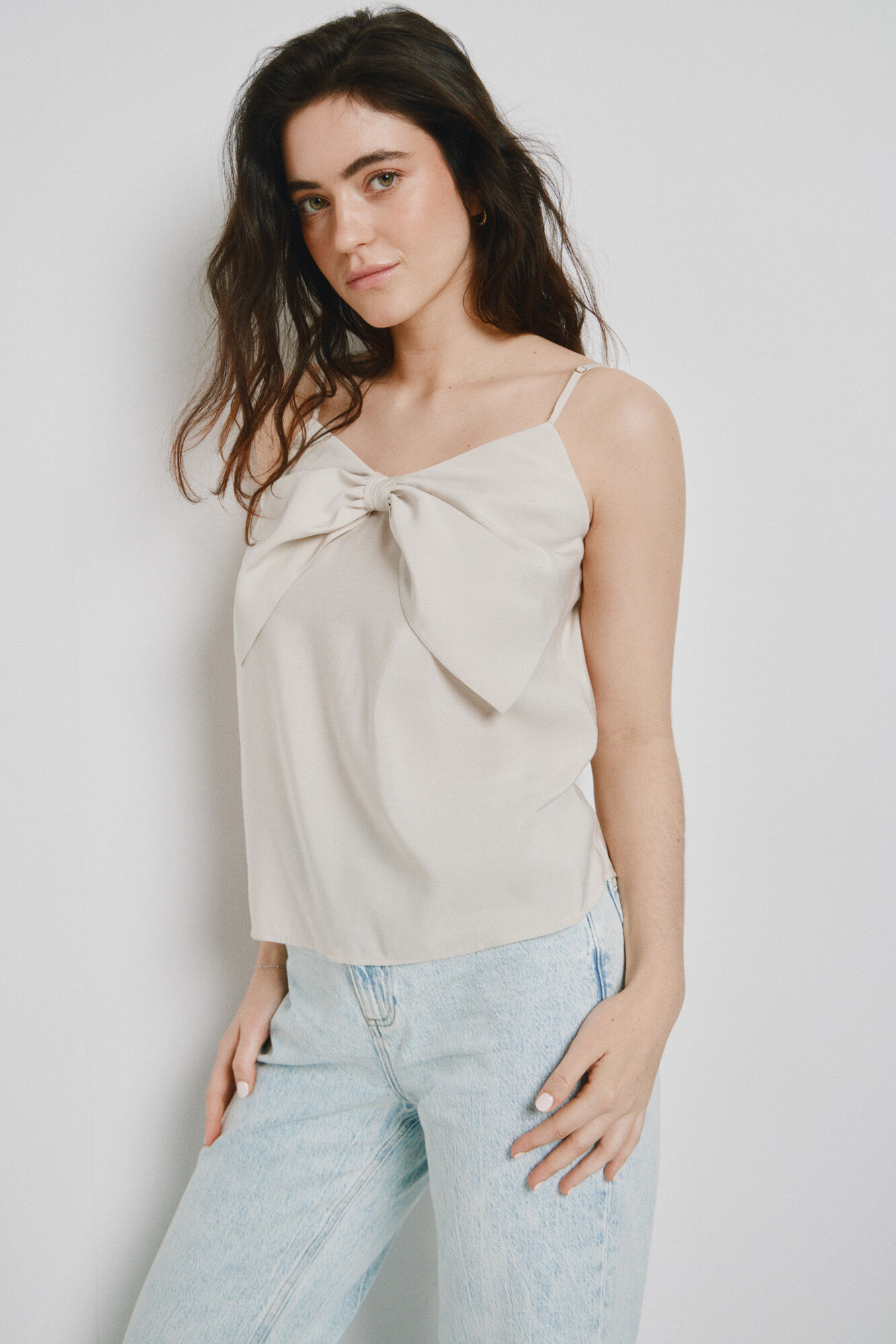 Vero Moda Top lazo con tirantes ajustables