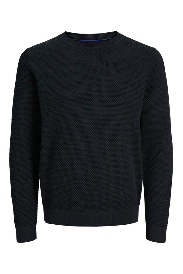 Jack & Jones Textured jumper Black