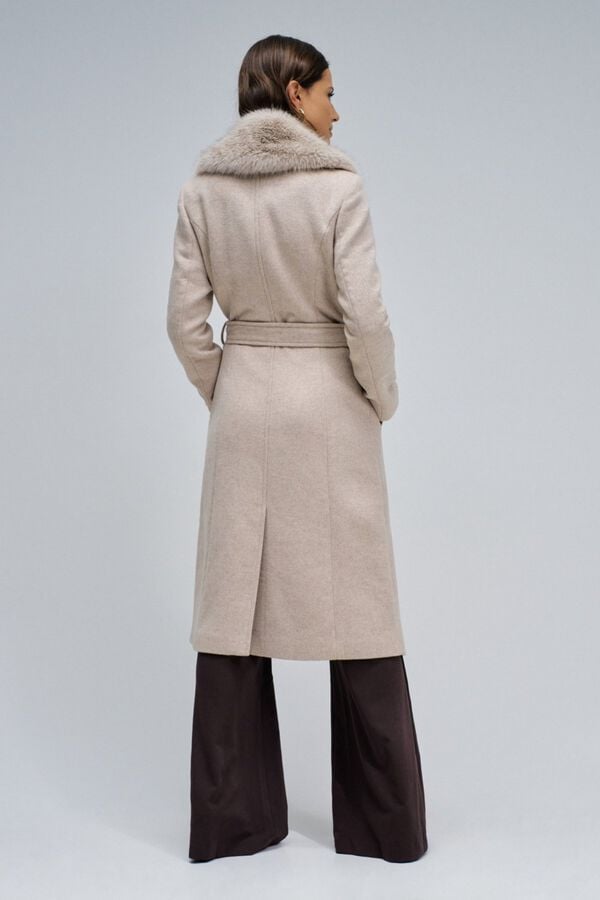 Salsa Jeans Grace cloth coat Grey