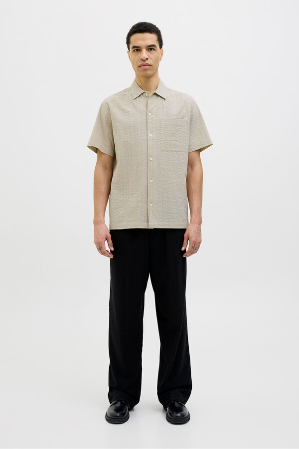 Jack & Jones Camisa regular fit Cinzento