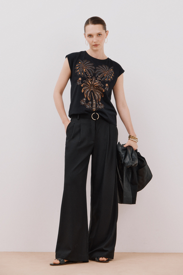 Outfit Camisa Blanca Rayas Camisas Springfield Mujer Black Friday