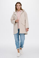 Vila 3/4 parka with hood Cinzento