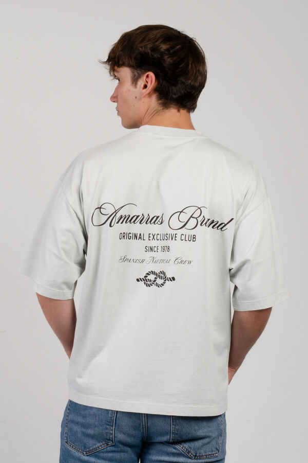 Amarras Camiseta Staten Cinzento
