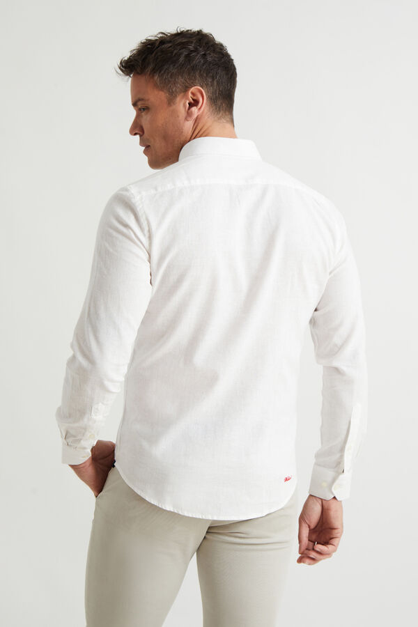 Williot Camisa linho Branco