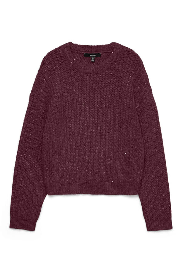 Vero Moda Camisola com detalhe de lantejoulas Roxo