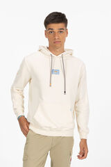 elPulpo Sweatshirt com capuz Mountain Ecru