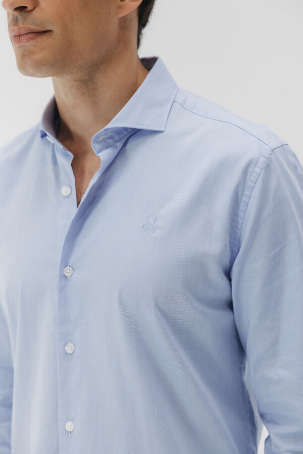 elPulpo Camisa social Royal Oxford Azul