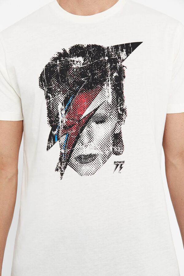 Cortefiel Camiseta David Bowie Crudo