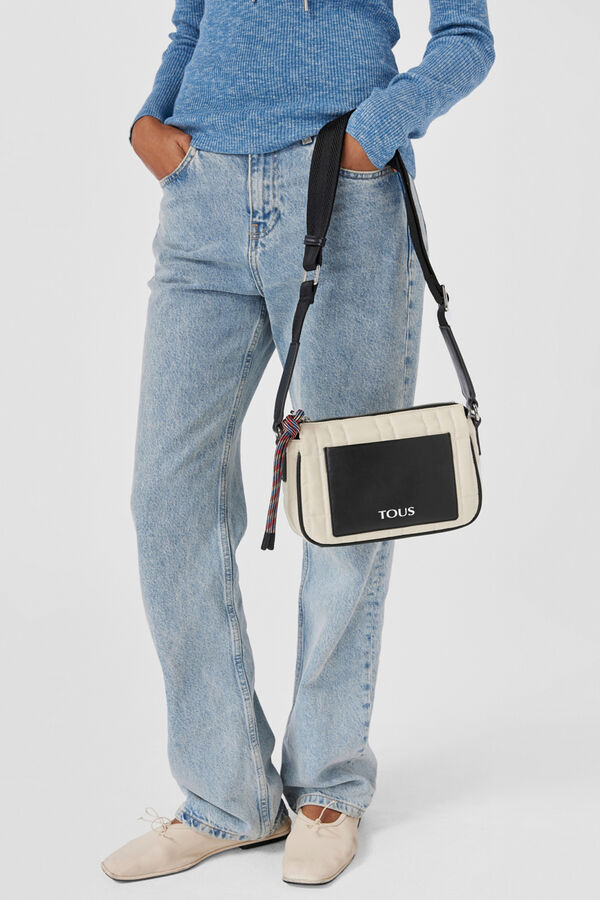 Tous Bandolera mediana beige TOUS Empire Padded Beige