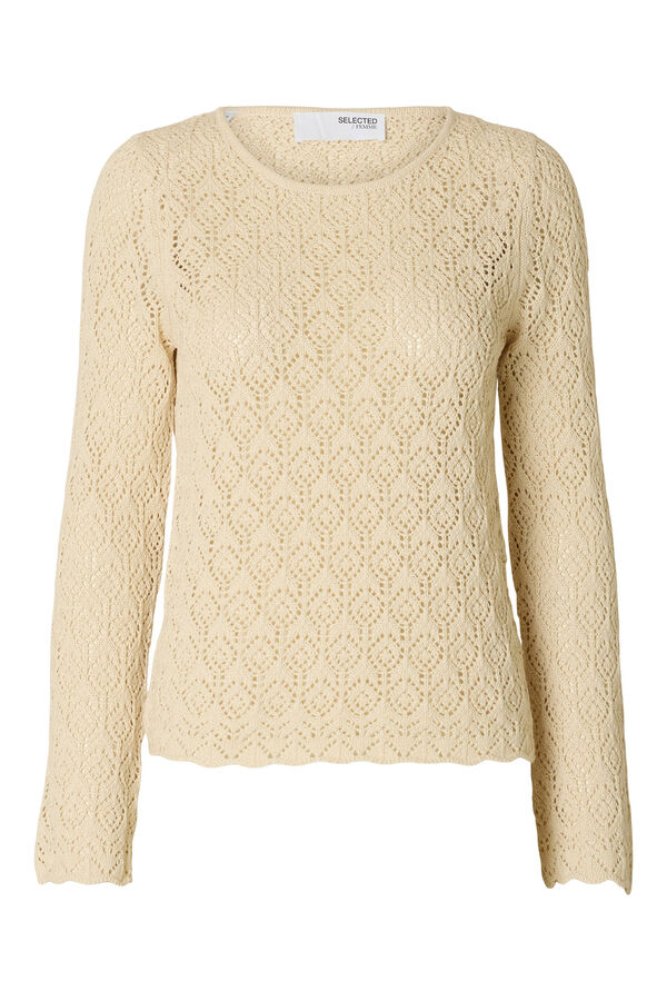 Selected Femme Top de malha Cinzento
