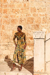 Panambi Vestido Peir Dourado