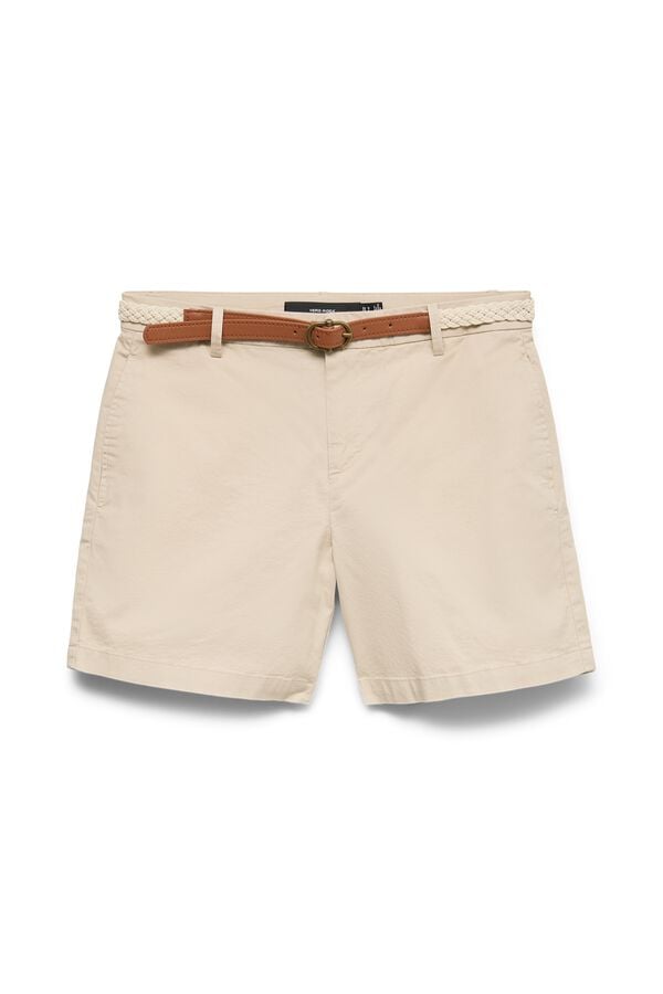 Vero Moda Cal&ccedil;&otilde;es de algod&atilde;o Tostado