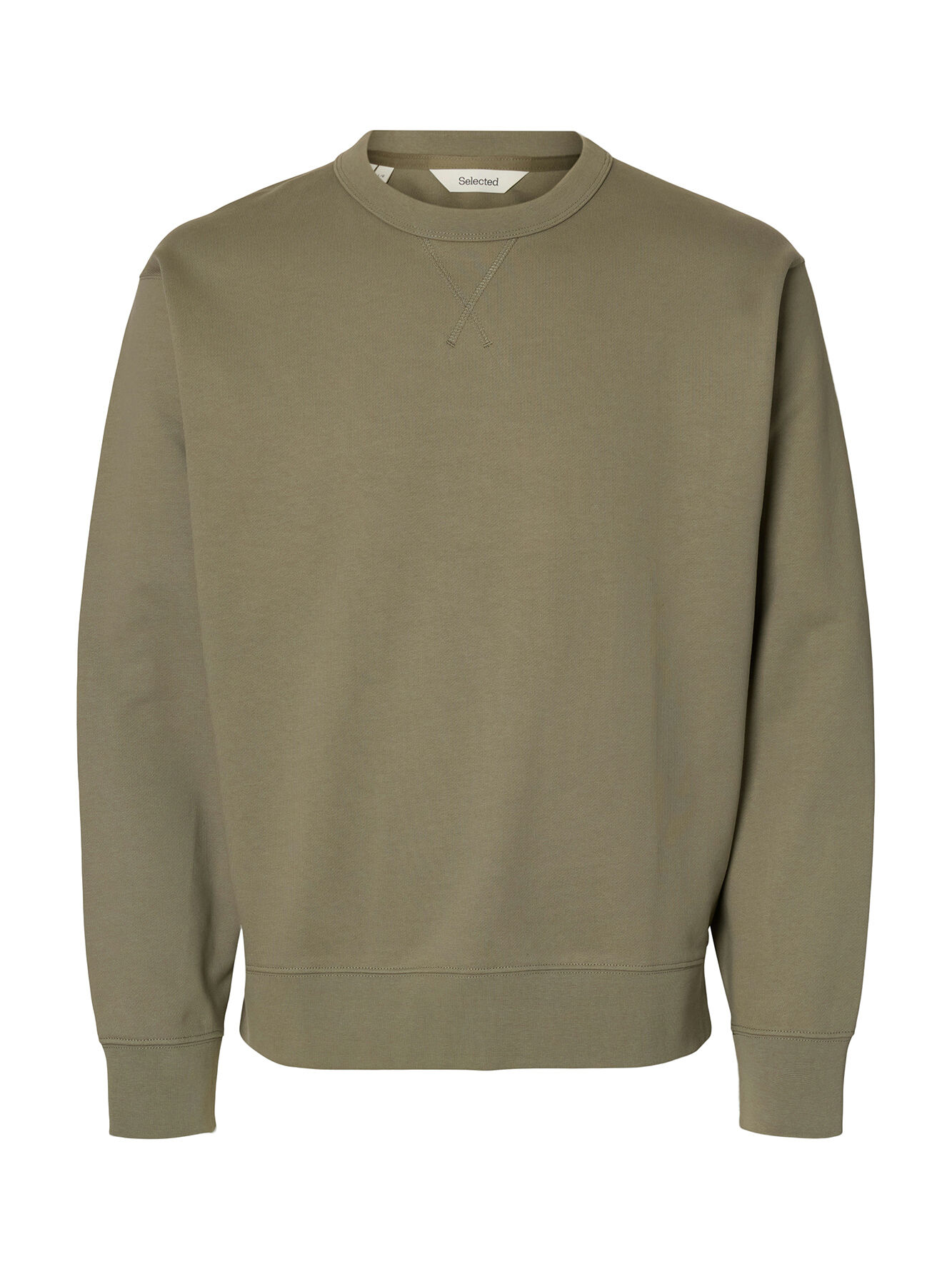 Selected Sweatshirt 100% algod&atilde;o org&acirc;nico