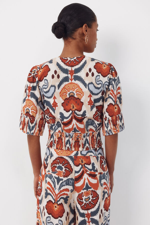 Cortefiel Printed blouse Multicolour